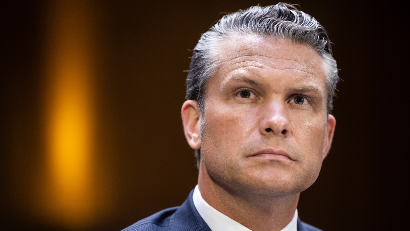 Defense Secretary Pete Hegseth